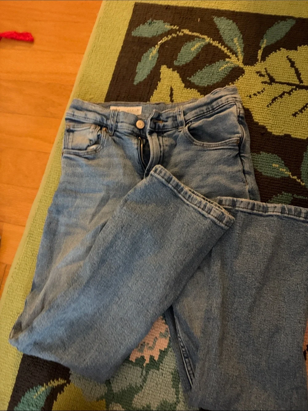 Kids Zara Light Blue flare-Leg Jeans